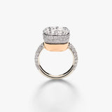 18K White Gold 3.60ctw Diamond Solitaire Ring