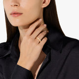 18K Rose Gold 0.14ctw Diamond Right Hand Ring