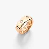 18K Rose Gold 0.13ctw Diamond Right Hand Ring