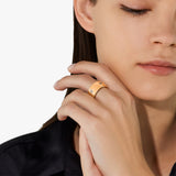 18K Rose Gold 0.20ctw Diamond Right Hand Ring