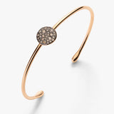 18K Rose Gold 0.40ctw Diamond Bangle