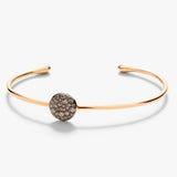 18K Rose Gold 0.40ctw Diamond Bangle