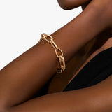 18K Rose Gold  Chain Bracelet