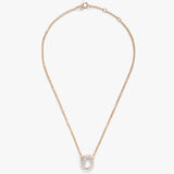 18K Rose Gold 0.20ctw Diamond Pendant Necklace