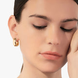 18K Rose Gold Iconica Bold Earrings
