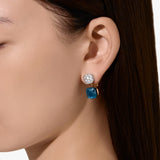 18K Two-Tone 1.47ctw Diamond Earring Jacket