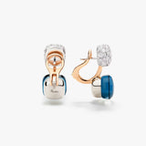 18K Two-Tone 1.47ctw Diamond Earring Jacket