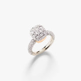 18K Two-Tone 1.81ctw Diamond Solitaire Ring