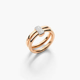 18K Rose Gold 0.10ctw Diamond Solitaire Ring