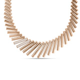18K Rose Gold 1.83ctw Diamond Choker Necklace