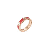 18K Rose Gold 0.14ctw Diamond Right Hand Ring