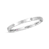 18K White Gold 0.15ctw Diamond Bangle