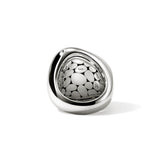 Pebble Ring, Sterling Silver, Gold