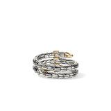 14K Two-Tone 0.12ctw Diamond Right Hand Ring