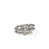 14K Two-Tone 0.12ctw Diamond Right Hand Ring
