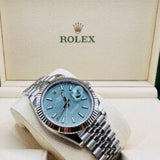 Rolex Datejust 126334 Mint Green Index Dial 41mm
