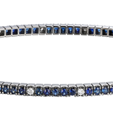 18K White Gold 0.49ctw Diamond Bangle