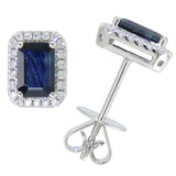 18K White Gold 0.25ctw Studs