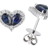 18K White Gold 0.35ctw Studs