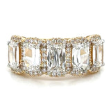 18K Yellow Gold 3.18ctw Diamond Eternity Ring
