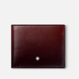 Montblanc Miesterstuck Burgundy Wallet 6cc 131681