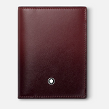 Montblanc 131683 Meisterstuck Card Holder 4Cc Burgundy D