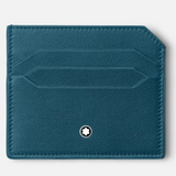 Montblanc Meisterstuck Selection Soft Card Holder 6cc Cobalt Blue