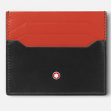 Montblanc Black/Coral Ccolor Meisterstuck Card Holder 6cc