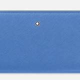 Montblanc 198217 Sartorial Wallet 12cc Zip Dusty Blue