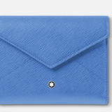 Montblanc Trio Wallet 6cc Dusty Blue  Montblanc  MB198227