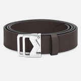 Montblanc Grainy Ebony 35 mm Leather Belt 198642