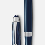 Montblanc 131339  Meisterstuck The Origin Collection Legrand Blue with Platinum-Coated Trim Rollerball Pen