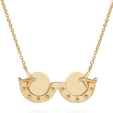 14K Yellow Gold Pendant Necklace