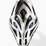 Sterling Silver with Blue Sapphires Naga Ring