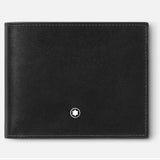 Montblanc198308 Meisterstck Black Leather Wallet 6cc