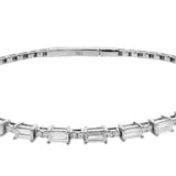 18K White Gold 0.30ctw Diamond Bangle