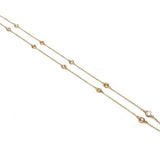 18K Rose Gold 2.50ctw Diamond Charm Necklace