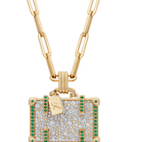 14K Yellow Gold 2.79ctw Diamond Pendant Necklace