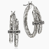 Diamond HOOPS Earring