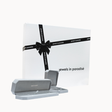 18K White Gold 1.00ctw Diamond Bangle