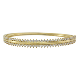 18K Yellow Gold 2.15ctw Diamond Bangle