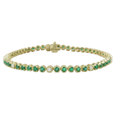 18K Yellow Gold 0.90ctw Diamond Bracelet