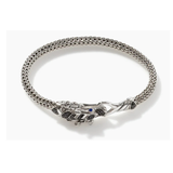 Sterling Silver Silver  Chain Naga Bracelet