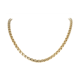 18K Yellow Gold Chain Necklace