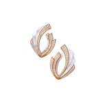 18K Rose Gold 2.18ctw Studs