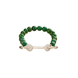 18K White Gold 1.99ctw Diamond Bead Bracelet
