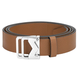 Montblanc Grainy Caramel Leather Belt 198640