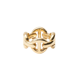 18K Yellow Gold Right Hand Ring