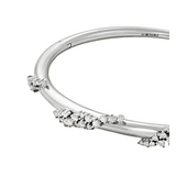 18K White Gold 0.56ctw Diamond Bangle
