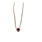 18K Yellow Gold 0.29ctw Diamond Pendant